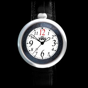 IWI Watches Esther on black alligator strap